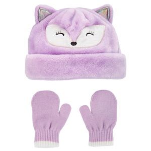 Carter’s 2 Piece Fox Hat and Mitten Set